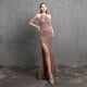 thumbnail image 1 of Vestido de cuentas de colores, vestido de fiesta de noche, vestido sexy largo y ajustado, vestido de noche, 1 of 5
