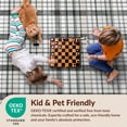 thumbnail image 4 of Design&I 4'x6' Ultra Soft Area Rug, Fall Checkered Doormat Plaid Windowpane Grid Vintage Farmhouse None Fluffy Washable Non Shedding for Bedroom Living Room Home Office, 4 of 7