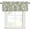 Green, variant on White Spring Floral Kitchen Valances for Windows, Summer Flowers Sage Green Pastoral Bathroom Window Valances 42x18 Inch Rod Pocket Window Treatments Valance Curtains for Living Room Bedroom Decor