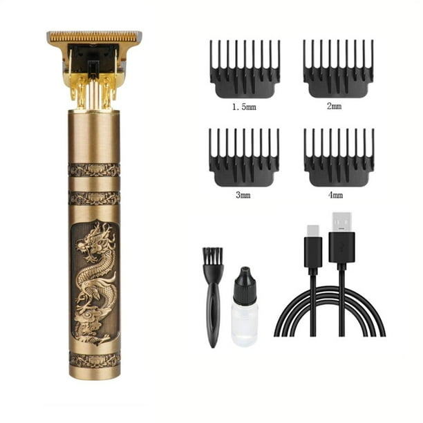 Cortadora de pelo Vintage T9 para mujer maquina de corte de pelo profesional 0 Mm recortadora de nariz y Oreja acabado de hombre Walmart en linea