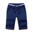 thumbnail image 2 of Pantalones cortos de playa Hugo Azul 3XL para hombre Hugo Pantalones de playa, 2 of 9