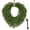 Green A, variant on HKKDKTA 24" Norfolk Pine Christmas Wreath for Front Door, Christmas Door Wreath with Hook, Xmas Decor