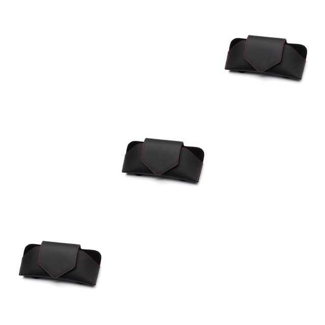 Speravity Coche Sun Shadow Gafas Clip Auto Anteojos Estuche Universal Vehículo Automóvil Interior Gafas Soporte de montaje Negro Type1 NO1 Speravity CBP294848