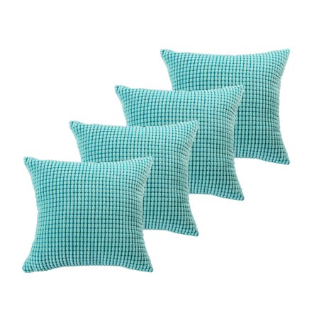 4pcs Throw Pillow Covers Velvet Pillow Case Protector Cushion