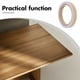 thumbnail image 4 of ColoMX Cinta autoadhesiva con imitación de madera para bordes, ideal para reparación de muebles y gabinetes. Cinta decorativa para puertas y paredes., 4 of 7