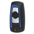 thumbnail image 2 of QIILU Key Fob,Black Car Key Fob Shell Case Small Intelligent Durable Replacement For 550i GT 2010‑2011,Key Housing, 2 of 8