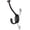 Oil Rubbed Bronze, variant on khtumeware 5 Pack Adare Double Prong Decorative Modern Wall Hook | Brushed Satin Nickel Hook for Coats, Hats, Backpacks, Bags | Hooks for Bathroom, Bedroom, Closet, Entryway, Laundry Room, Office