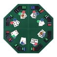 thumbnail image 1 of 48"/120cm Blackjack Poker Game Table Top Folding 8 Player Fit Various Desktop, 1 of 7