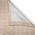 thumbnail image 6 of Ambesonne Pink Valance & Curtain, Retro Vintage Lilac Dots, 55"x36", Salmon Lilac and White, 6 of 6