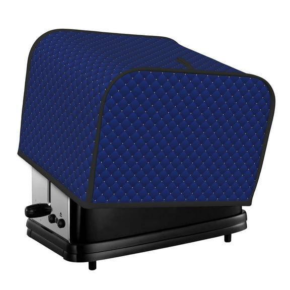 Fotbe Navy Blue for Four Slice Toaster Cover, Fingerprint Protector, Super Soft Appliance Cover And Dust Cover,Bread Dust Cover & Fingerprint Protection