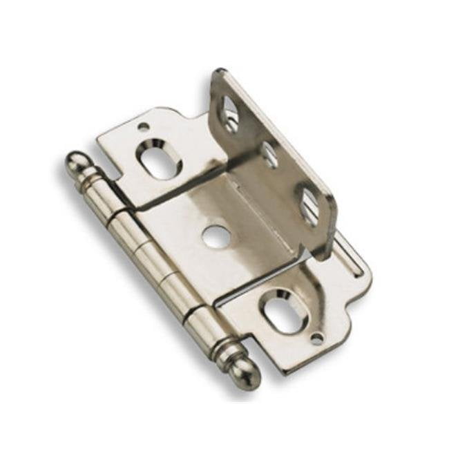 Amerock PK3180TB14 Full Inset Hinge with Partial Wrap and .75 in. Door