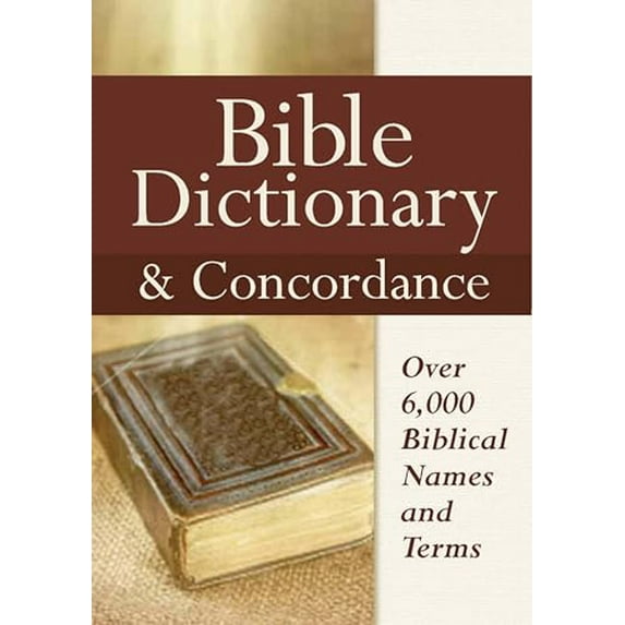 Pre-Owned Bible Dictionary & Concordance (Hardcover) 0785825266 9780785825265