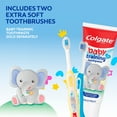 thumbnail image 5 of Colgate Kids Extra Soft Baby Toothbrush Pack, 2 Count, 5 of 9