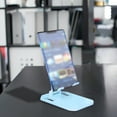 thumbnail image 5 of Oliegs Heated Blanket Adjustable Aluminum Alloy Lazy Foldable Phone Stand Holder For Desk Tablet Live Streaming & Home Use Chocolate, 5 of 5