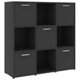 thumbnail image 5 of vidaXL Bookshelf Storage Shelf Shelving Unit Storage Cabinet Engineered Wood, 5 of 29