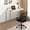Gold+Black, variant on Dkelincs 32 inch Computer Desk and Chair Set Home Office Modern Wood Study Desk & Mesh Ergonomic Height Adjustable Office Chair for Small Spaces, Vintage & Black