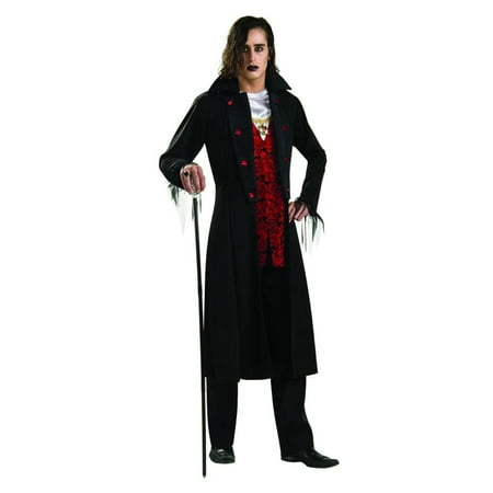 Royal Vampire Red & Black Dracula Costume Adult