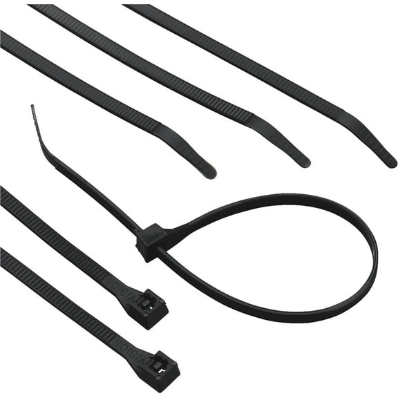 Gardner Bender #45-308UVB 15PK 8" Black Cable Tie