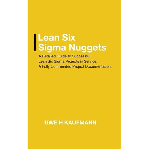 Lean Six Sigma Nuggets : A Fully Commented Project Documentation