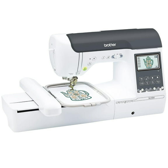 Brother SE2000 Embroidery Sewing Machine with Zigzag Foot