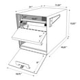thumbnail image 5 of Mail Boss Locking Security Mailbox, 5 of 9
