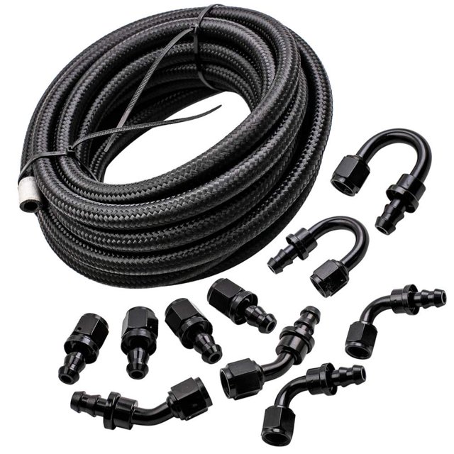 Kit de Línea de Combustible maXpeedingrods 6AN de 6 metros con Enfriador de Transmisión