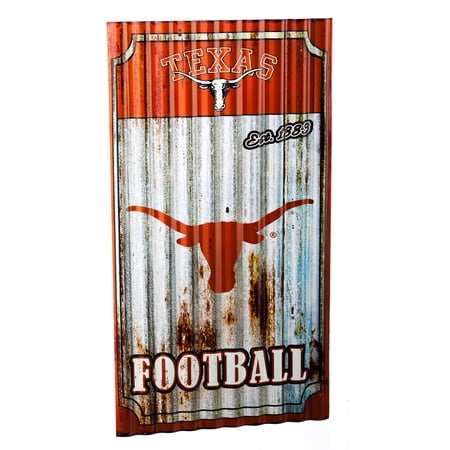 Texas Longhorns Corrugated Metal Wall Art - Walmart.com