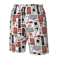 thumbnail image 5 of Naloa Modern Life Men's Beach Shorts, Surfing shorts, Swim trunks, Quick Dry Swim Trunks for Surfing Beach Fun - Medium, 5 of 9