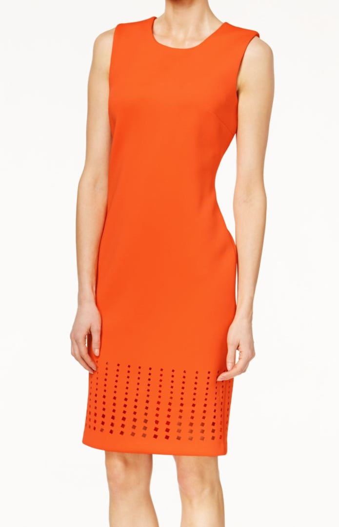 calvin klein scuba sheath