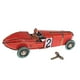 thumbnail image 3 of Modelo de Carreras de Cuerda Yotijar Coche Mecánico con llave Juguete de cuerda Red Racer Race Car Vintage, 3 of 7