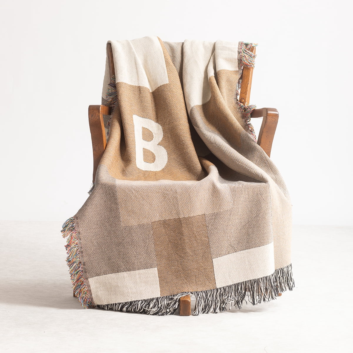 Customizable Woven Throw, 60x80, 100% Cotton, Unisex, Adult, Teen, Seniors, Machine Washable, 3.4lbs.