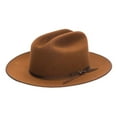 thumbnail image 2 of Stetson Men's Royal Deluxe Open Road, Cognac, 7 3/8, 2 of 6