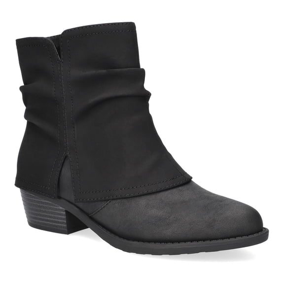 Easy Street Kudos Women's Block Heel Ankle Boots Color: Black Size: 8