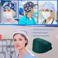 thumbnail image 3 of Gorros De Trabajo De 6 Piezas Para Médicos, En Forma De Calabaza, Servicio Prolongado, Color Puro, Botón De Pulido Opaco, Colores Surtidos, Sombreros De Funcionamiento Unisex matsuzay  AP008642-09, 3 of 6
