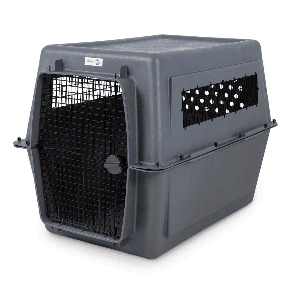 Aspen Pet Pet Porter Plastic Kennel, 48", 90125 lbs