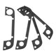 thumbnail image 4 of Juego De Juntas De Cubiertas De Manijas De Puerta, Goma Antiarañazos 51218122442 Para Automóvil ZAQW Door Handle Covers Gasket Set, 4 of 8