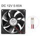 thumbnail image 3 of Ventilador DC Unique Bargains 92mm x 25mm 12V g18032000ux0012, 3 of 7