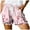 Pink, variant on Siilsaa Womens Shorts Womens 2024 Casual Shorts Waist Drawstring Front Pockets Comfy Elastic Summer Shorts with Pockets Pink,XL