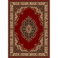 thumbnail image 1 of Radici 1595-1232-RED Como Rectangular Red Traditional Italy Area Rug, 7 ft. 9 in. W x 11 ft. H, 1 of 1