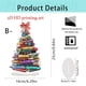 thumbnail image 3 of Libros Navideños Acrílicos de Colores con Forma de Árbol de Navidad | 25 X 18 Cm | Decoración Navideña Inspiradora para Escritorio o Estantería, 3 of 6