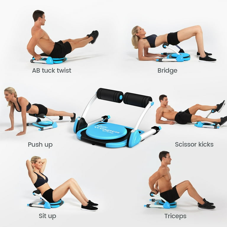 WonderCore Twist Ab Machine, Ab Workout Equipment, Sit Up Machine