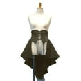 thumbnail image 5 of New Harajuku Vintage Victorian Burlesque Skirt Y2K Retro Gothic Steampunk Corset Costume Punk Black Fashion Bustle Skirts, 5 of 7