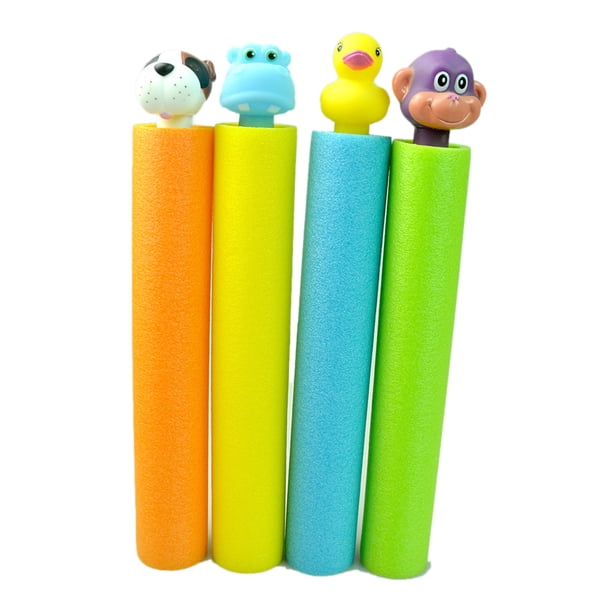 4 Uds. Pistolas de agua de colores aleatorios, juguetes para niños, tirador de espuma EVA, juegos de piscina al aire libre de verano, juguetes