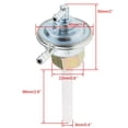 thumbnail image 2 of Almencla 3-4pack Motorcycle Scooter Fuel Gas Tap Switch Shutoff Valve Petcock Universal 3 Pcs, 2 of 6