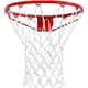 thumbnail image 1 of Red de baloncesto de repuesto, resistente, de poliéster, color blanco, accesorios adecuados para baloncesto., 1 of 7