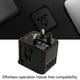 thumbnail image 4 of Adaptador de Viaje ANGGREK Internacional EE UU Reino Unido UE AC100-240V, 4 of 8