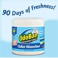 OdoBan Solid Odor Absorber for Home and Small Spaces, Fresh Linen Scent