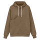 thumbnail image 3 of Ceisia Pet Carrier Hoodie Long-Sleeve for Men with Cotton Fabric Solid Color Drawstring Dogs Cats Pockets Brown XXXXXL Gift, 3 of 5