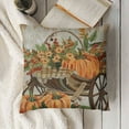 thumbnail image 3 of Harvest Pumpkin Cart Pillow,  Poly, Home, Home Décor, 3 of 5