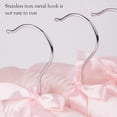 thumbnail image 4 of 10pcs Cloth Cover Hangers Soft Fabric Non-marking Sponge Hangers Children Adult Clothes Support, 4 of 5